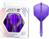 Goat A1R Dart Flights - Moulded Flight & Shaft System - Standard No6 - Purple