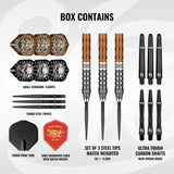 Shot Gnarly Darts - Steel Tip - 95% Tungsten - Gnasha