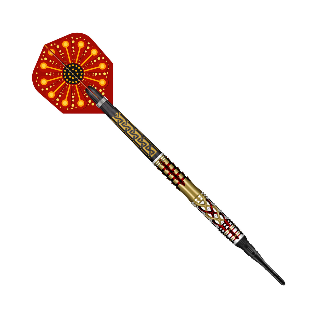 Shot Goths Darts -Soft Tip - 95% Tungsten - Alaric
