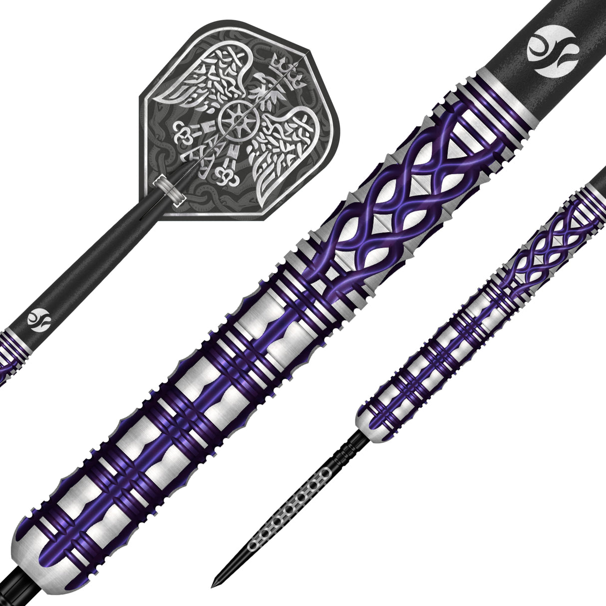Shot Goths Darts -Steel Tip - 90% Tungsten - Visara