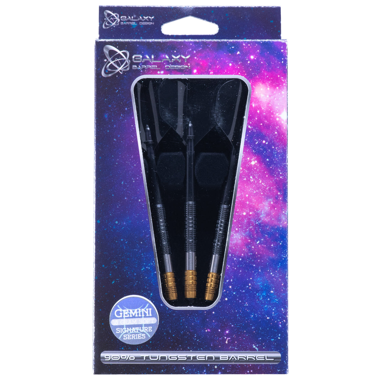 Galaxy Gemini Darts - Soft Tip - 90% Tungsten - 18g