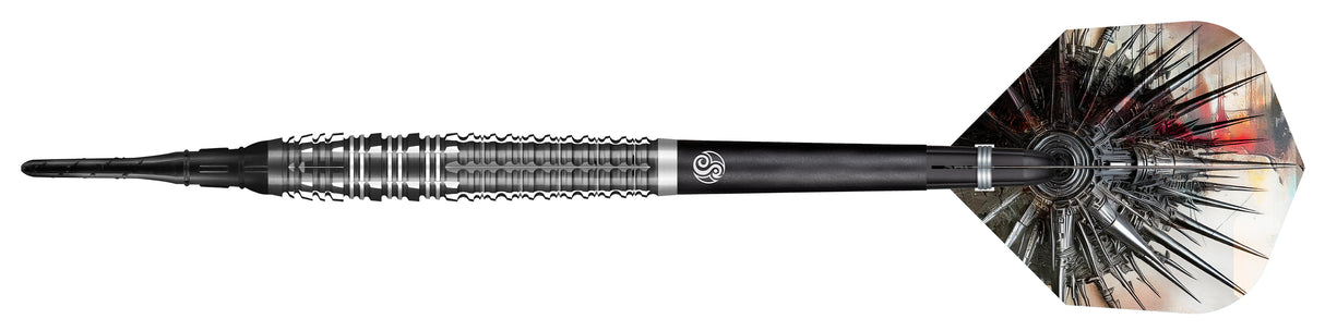 Shot Gnarly Darts - Soft Tip - 90% Tungsten - Smasha