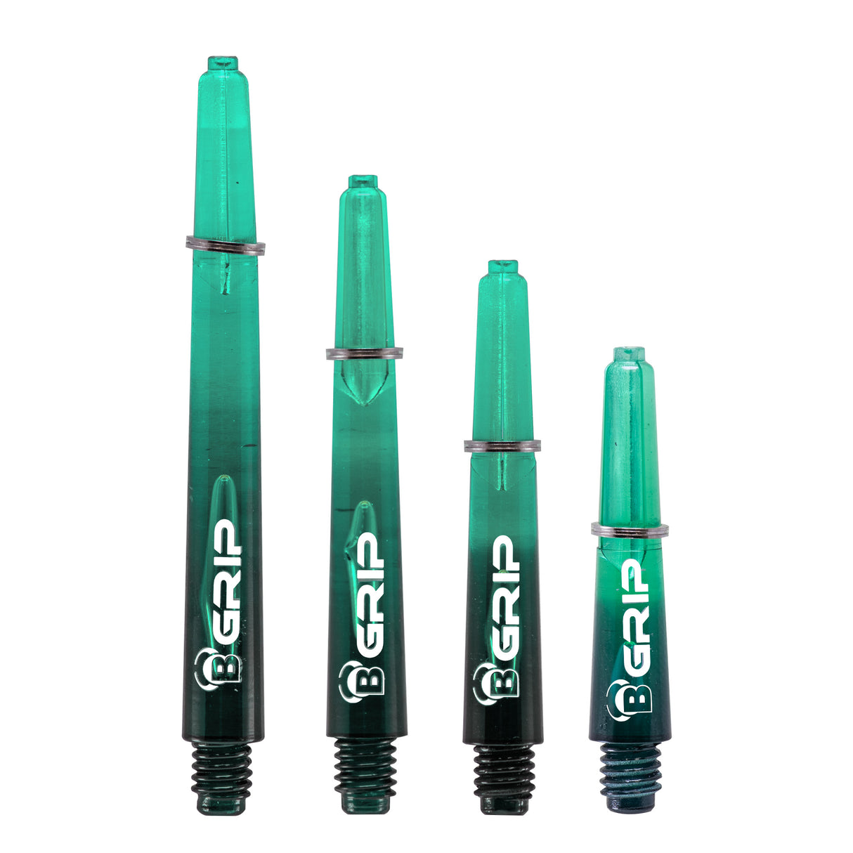 *BULL'S B-Grip TT Shaft - Polycarbonate - Black & Green