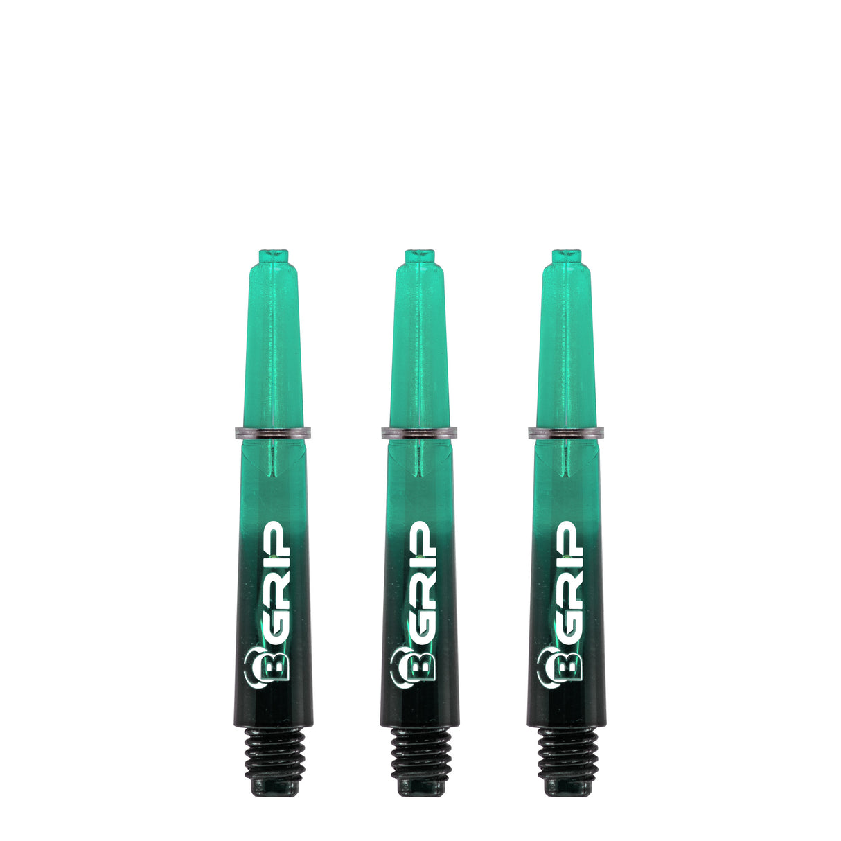 *BULL'S B-Grip TT Shaft - Polycarbonate - Black & Green