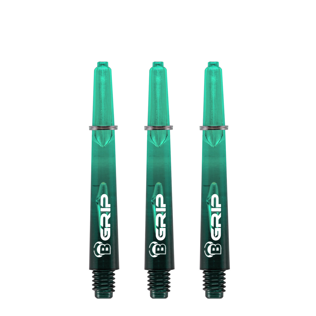 *BULL'S B-Grip TT Shaft - Polycarbonate - Black & Green