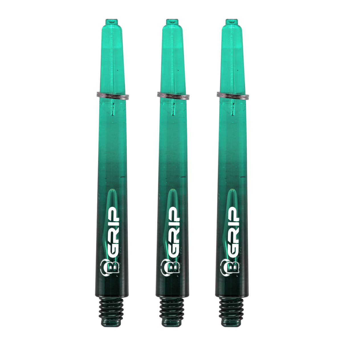*BULL'S B-Grip TT Shaft - Polycarbonate - Black & Green