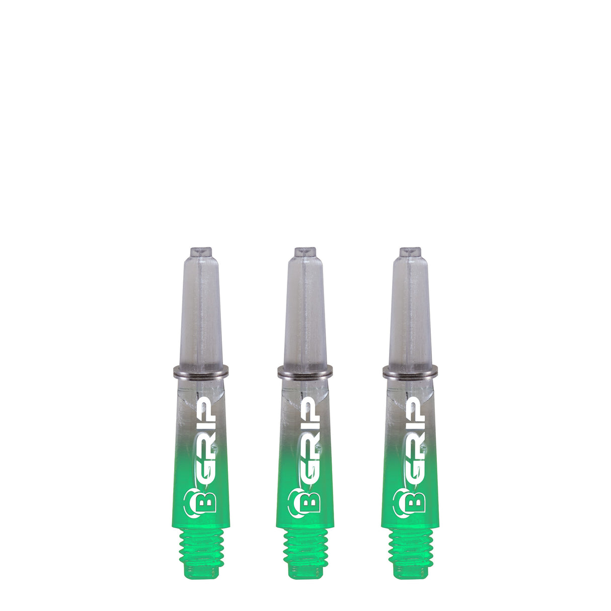 BULL'S B-Grip TT Shaft - Polycarbonate - Clear & Green