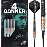 One80 Lourence Ilagan Darts - Soft Tip - 90% Tungsten - Rose Gold - 20.5g