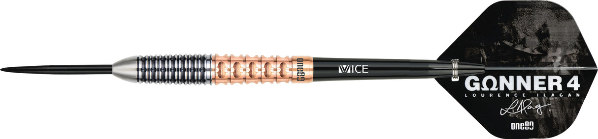 One80 Lourence Ilagan Darts - Steel Tip - 90% Tungsten - Rose Gold