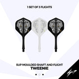 Caliburn SUP Dart Flights - Moulded Shaft & Flight - Han - Standard No6