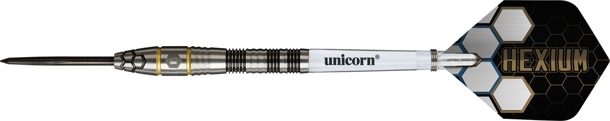 Unicorn Hexium Darts - Steel Tip - 90% Tungsten - Style 1