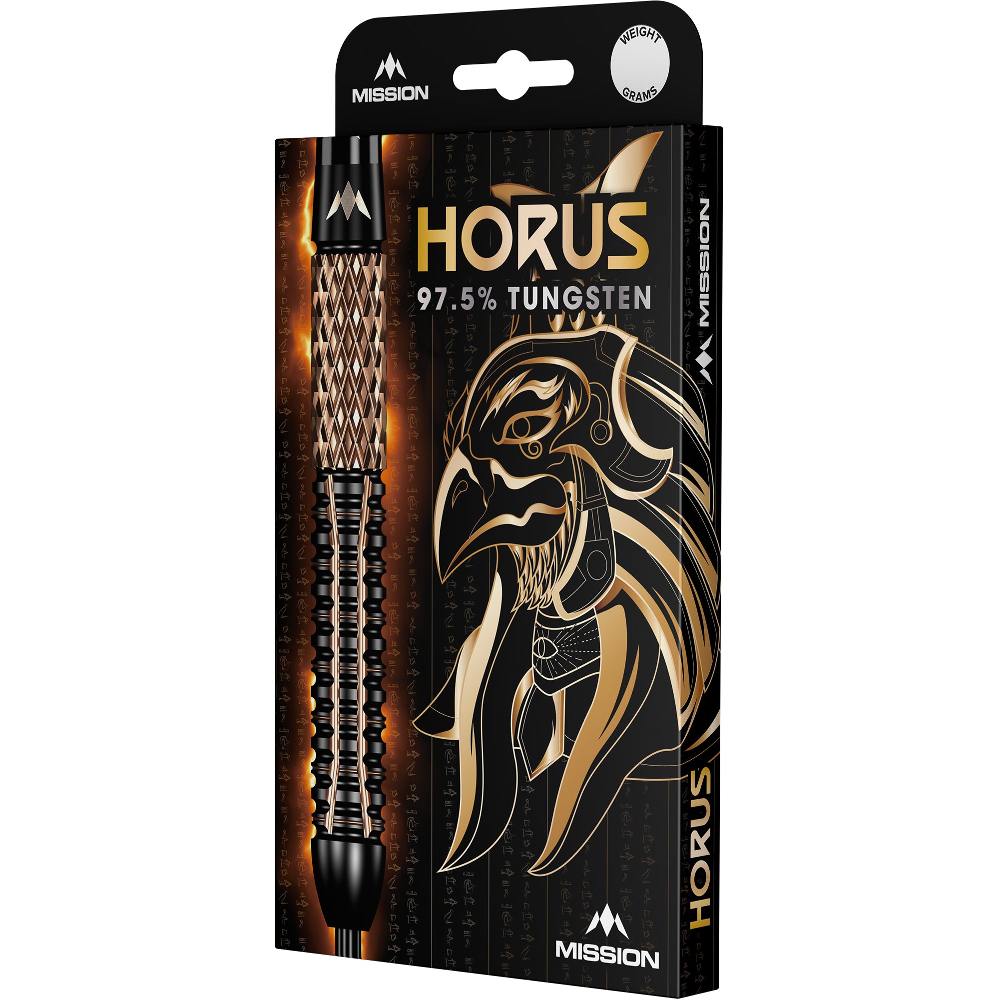 格安SALEスタート!の商品をすべて Darts Horus Mission - Black - Tungsten 97.5% - Tip Steel ダーツ
