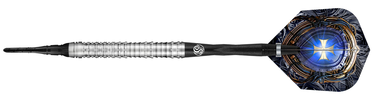 Shot Future Knights Darts - Soft Tip - 90% Tungsten - Ironsoul - 20g