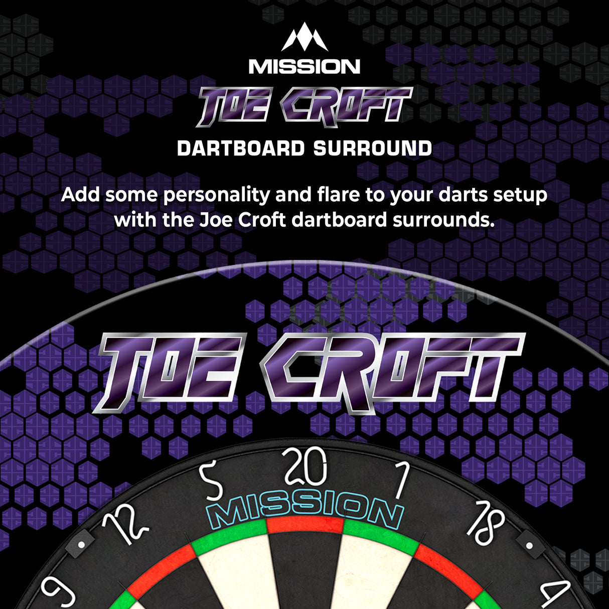Mission Darts Players- Surround - Joe Croft