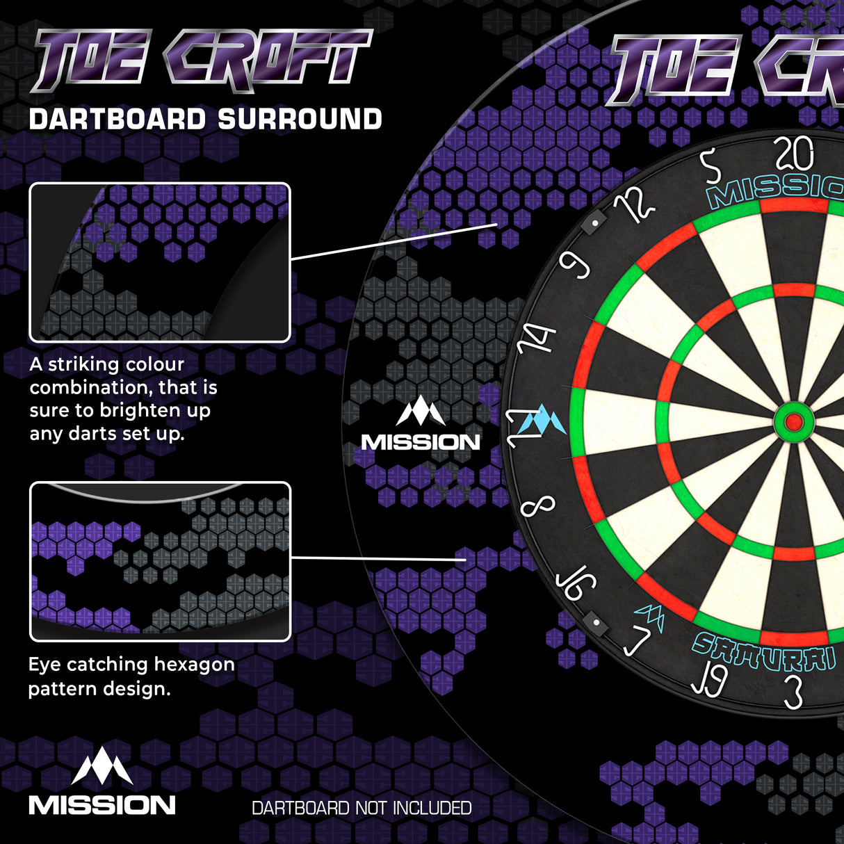 Mission Darts Players- Surround - Joe Croft