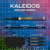 Mission Kaleidos Darts - Soft Tip - 95% Tungsten