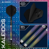 Mission Kaleidos Darts - Soft Tip - 95% Tungsten
