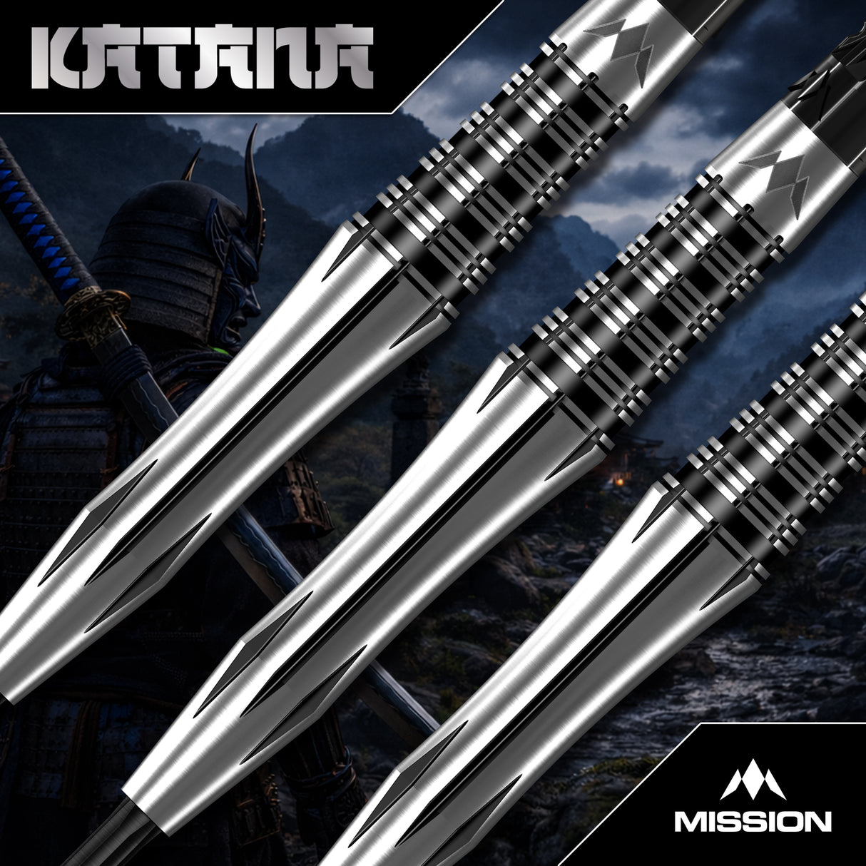 Mission Katana Darts - Steel Tip - 95% Tungsten