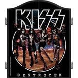 Kiss Dartboard Cabinet - Official Licensed - C5 - Premium Black - Circle Destroyer