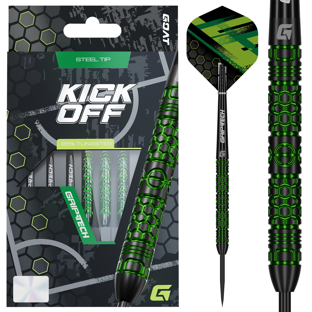 Goat Kick-Off Darts - Steel Tip - 95% Tungsten