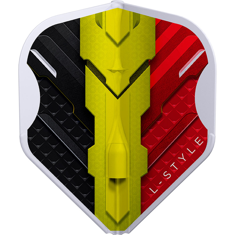 *L-Style - EZ L-Flights - Integrated Champagne Ring - L1EZ - V Series Type C v1 - Belgium - Clear White