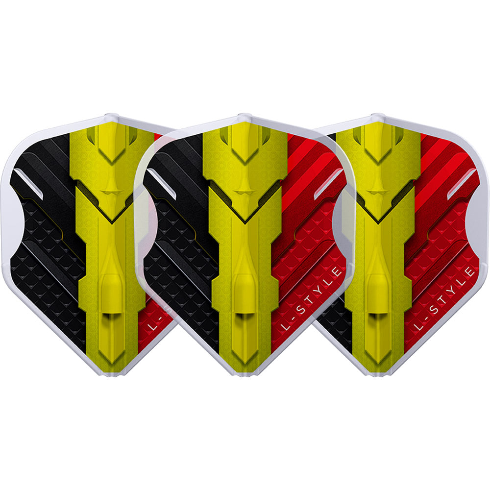 *L-Style - EZ L-Flights - Integrated Champagne Ring - L1EZ - V Series Type C v1 - Belgium - Clear White