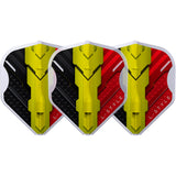 *L-Style - EZ L-Flights - Integrated Champagne Ring - L1EZ - V Series Type C v1 - Belgium - Clear White