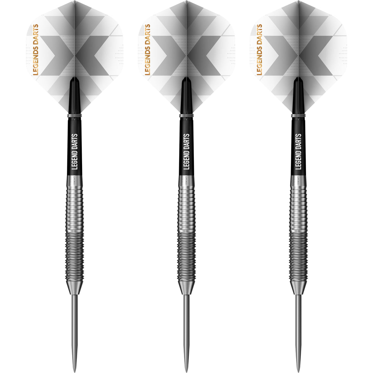 Legend Darts - Steel Tip - 90% Tungsten - Pro Series - V13 - Rear Shark