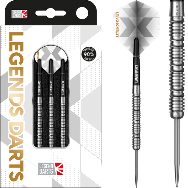 Legend Darts - Steel Tip - 90% Tungsten - Pro Series - V17 - Quad Rin