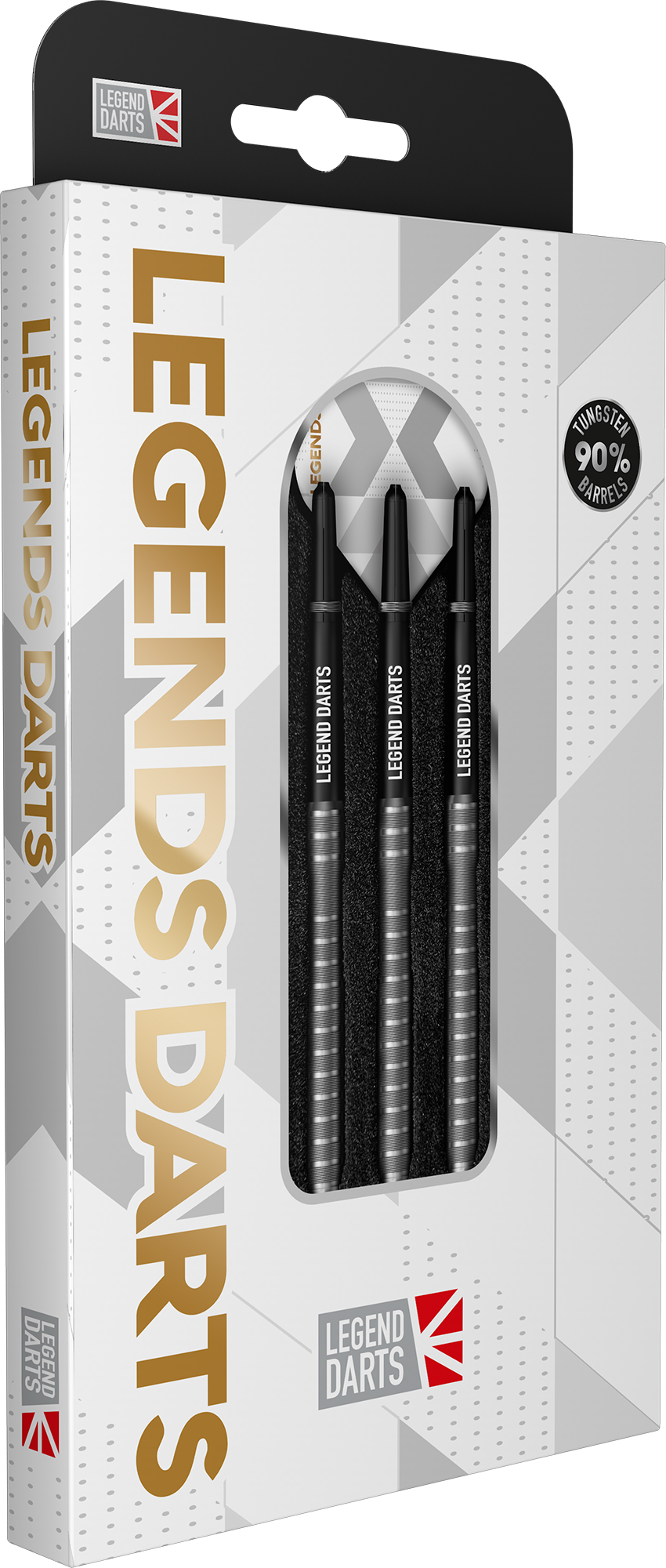 Legend Darts - Steel Tip - 90% Tungsten - Pro Series - V26 - Fine Micro Ring