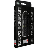 Legend Darts - Steel Tip - Revolution Series - B07 - Black - Multi Ring