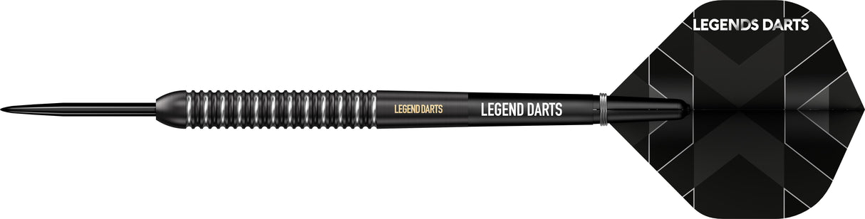 Legend Darts - Steel Tip - Revolution Series - B07 - Black - Multi Ring