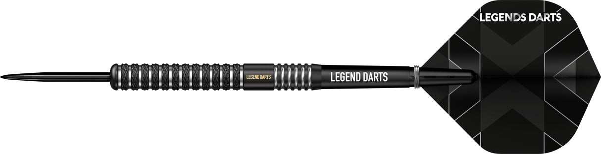 Legend Darts - Steel Tip - Evolution Series - B10 - Black - Front Knurl