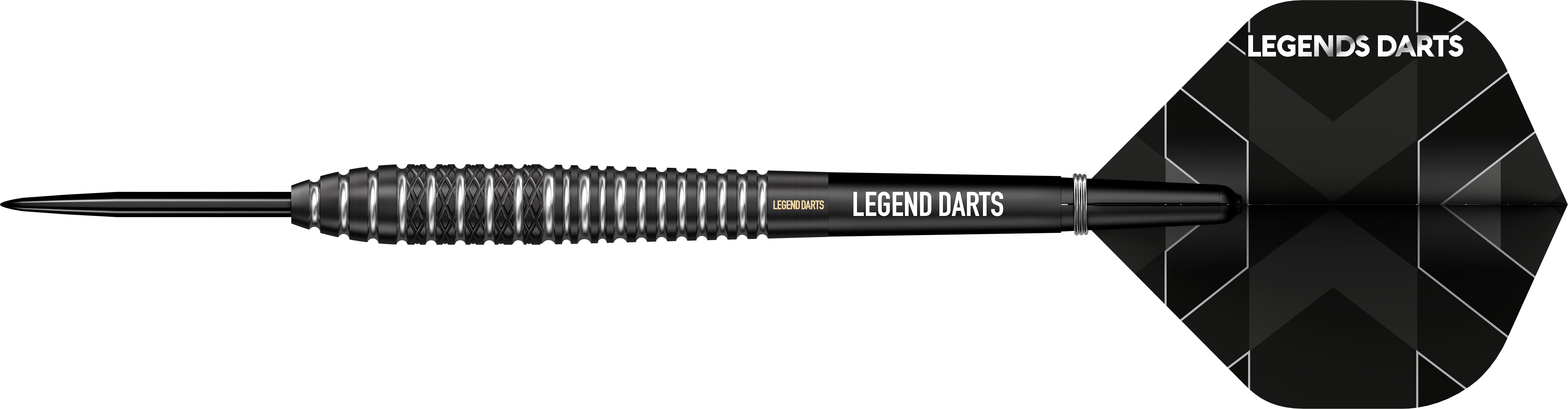 Legend Darts - Steel Tip - Revolution Series - B12 - Black - Torpedo M