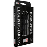 *Legend Darts - Steel Tip - Evolution Series - B14 - Black - Rear Taper