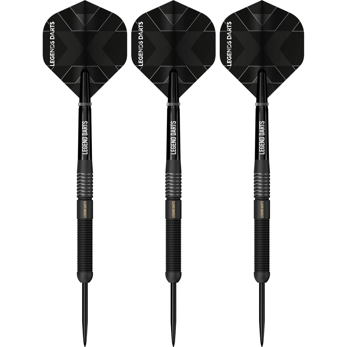 Legend Darts - Steel Tip - Revolution Series - B16 - Black - Straight
