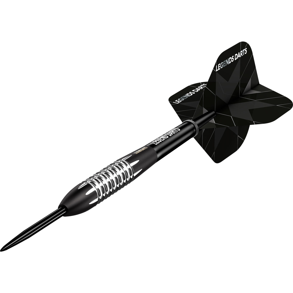 Legend Darts - Steel Tip - Evolution Series - B03 - Black - Milled Bomb