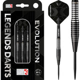 *Legend Darts - Steel Tip - Revolution Series - B04 - Black - Torpedo