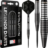 *Legend Darts - Steel Tip - Revolution Series - B04 - Black - Torpedo