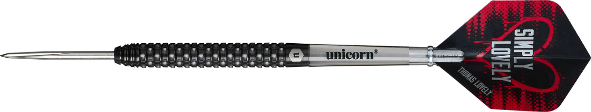 Unicorn Contender Darts - Steel Tip - 90% Tungsten - Thomas Lovely