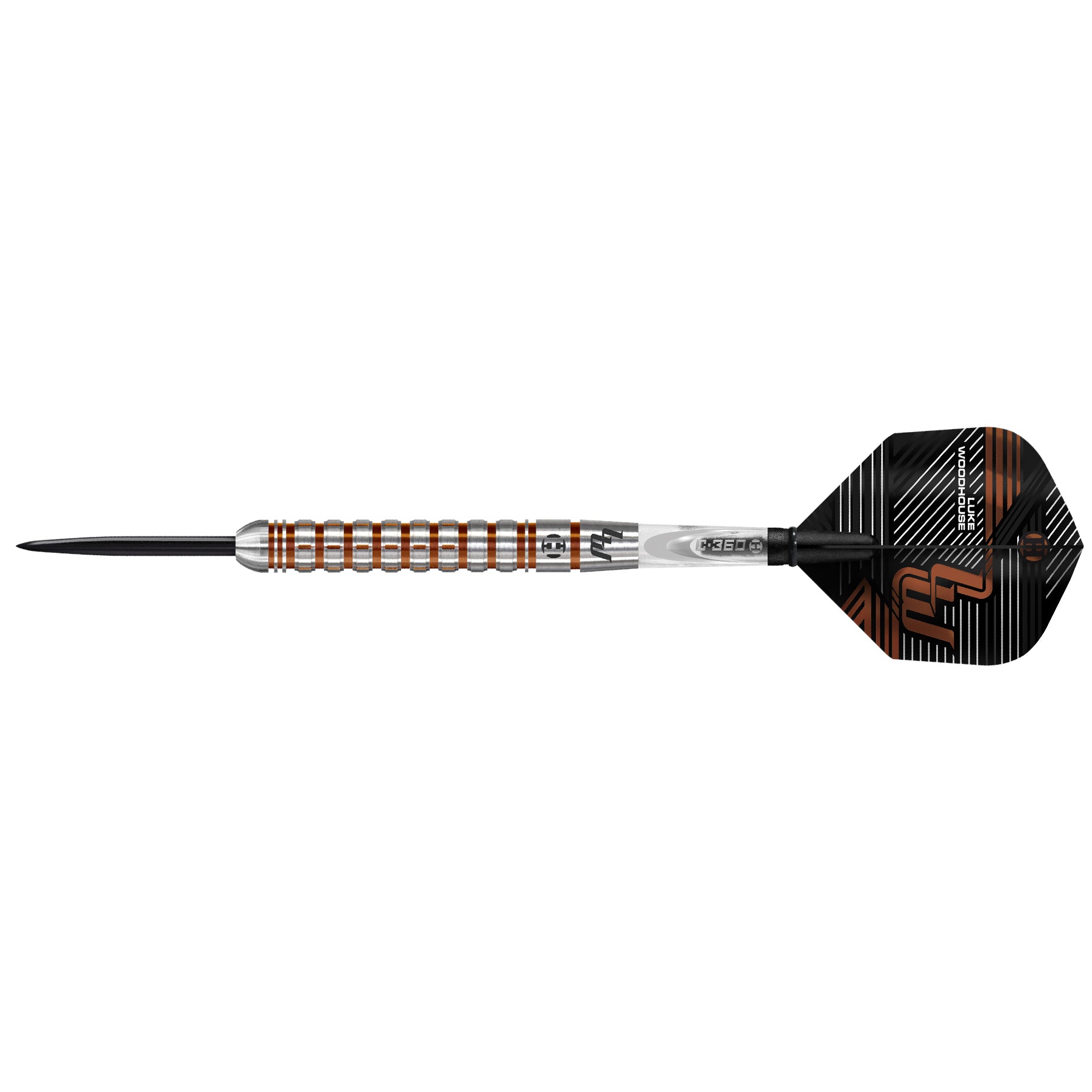 Harrows Luke Woodhouse Darts - Woody - Steel Tip - 90% Tungsten - Seri