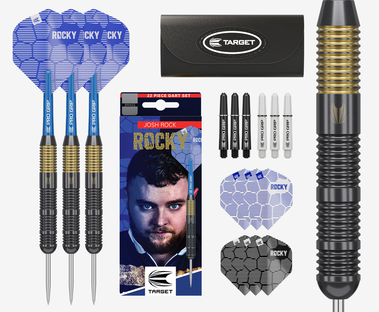 Target Josh Rock Darts - Steel Tip - Brass