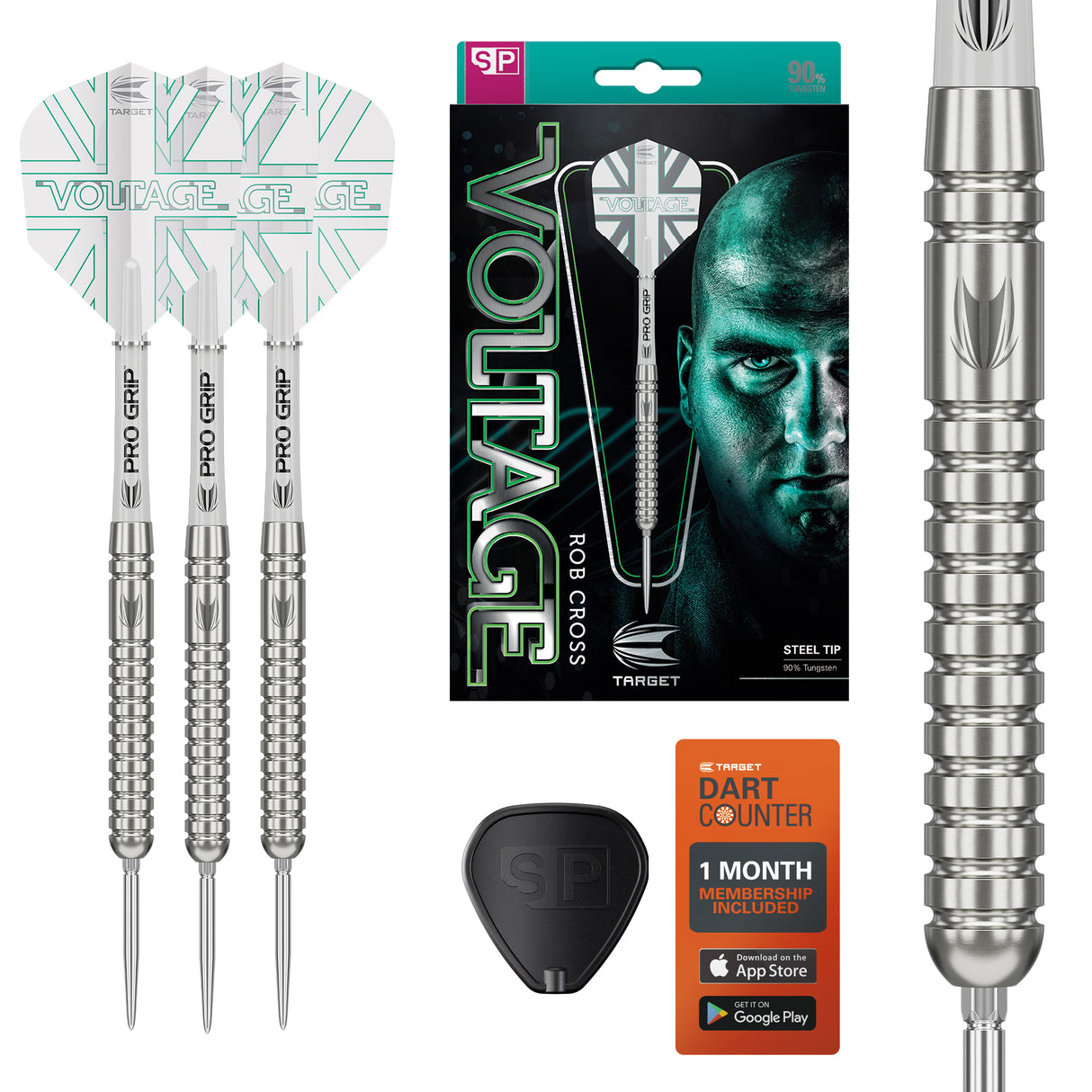 Target Rob Cross Darts - Steel Tip - 90% Tungsten - G1