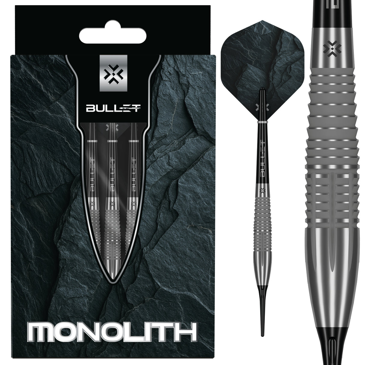 Bullet Monolith Darts - Soft Tip - 90% Tungsten