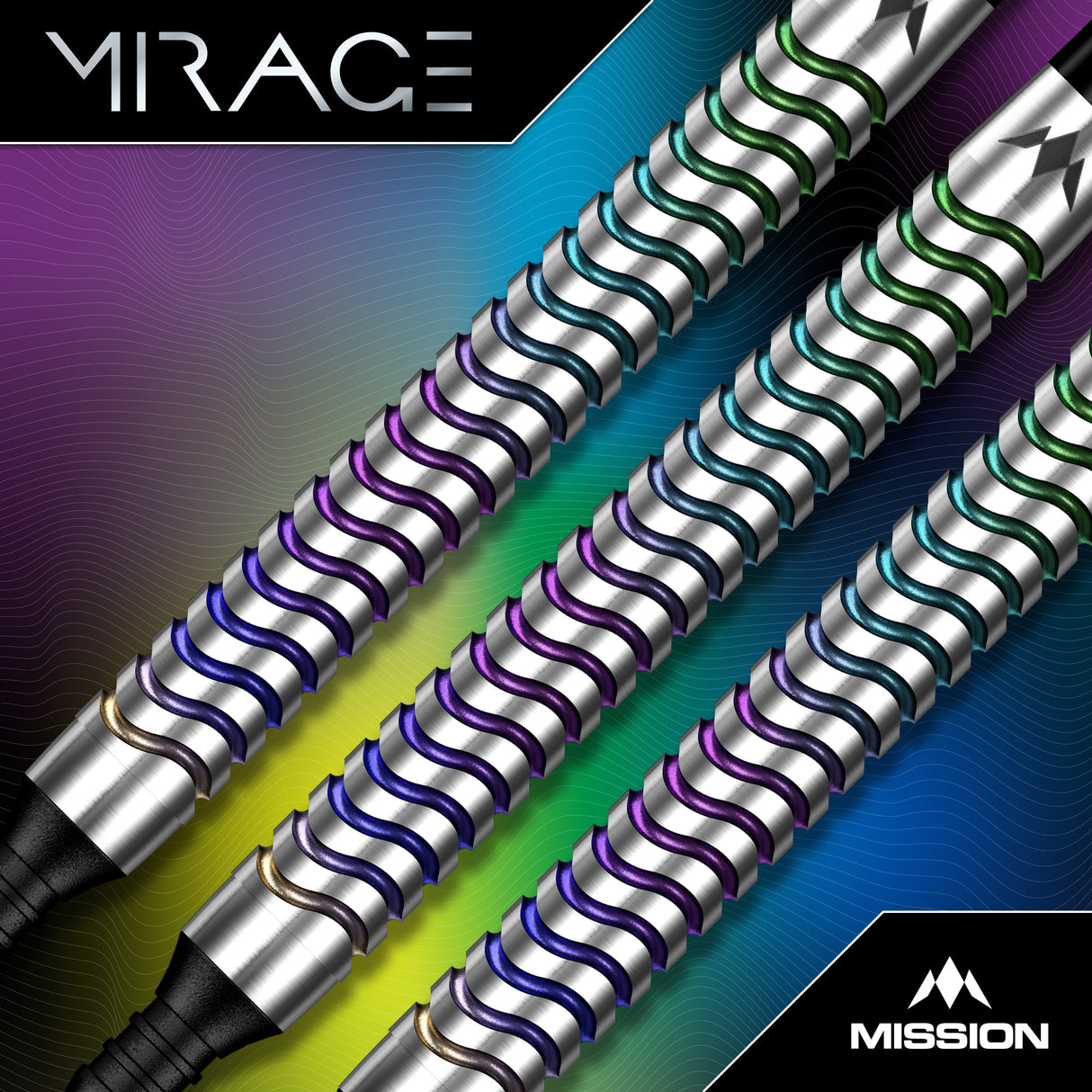 Mission Mirage Darts - Soft Tip - 90% Tungsten