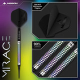 Mission Mirage Darts - Soft Tip - 90% Tungsten
