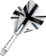 Mission Alliance White Dart Flights Combo With Griplock Shafts