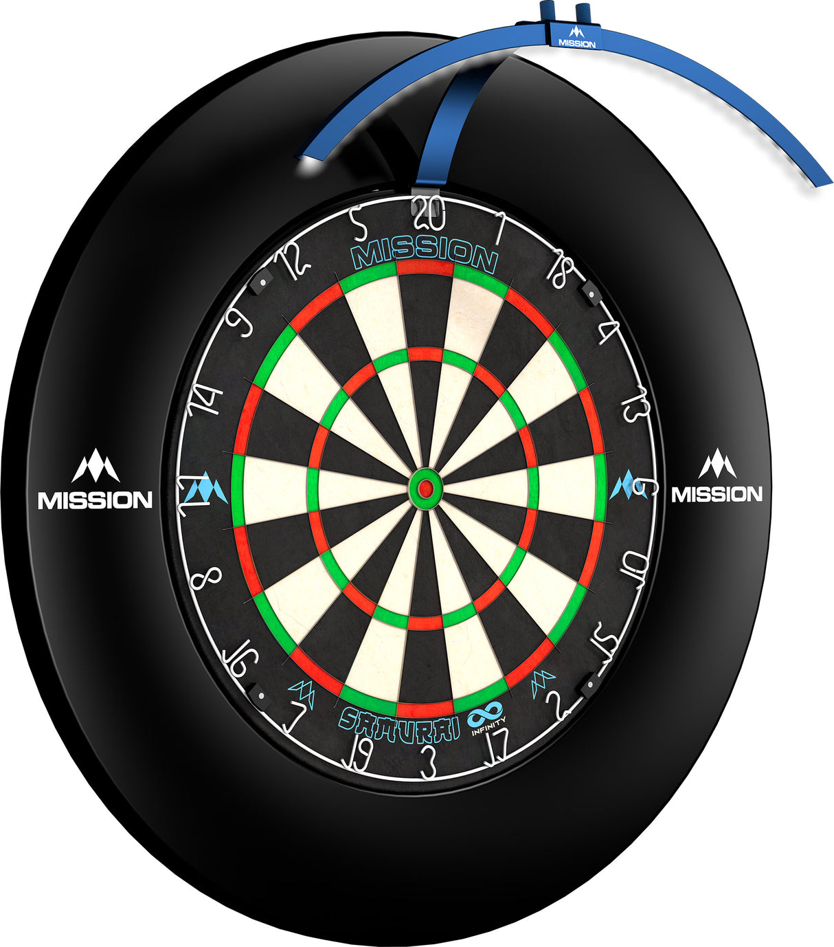 Mission Darts TOR100 Torus 100 | Dartbord LED opvouwbaar draagbaar dartbord reisverlichtingssysteem (metallic paars Mission Darts TOR100 Torus 100 | Dartbord LED opvouwbaar draagbaar dartbord reisverlichtingssysteem (metallic paars