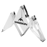 Mission Acrylic Dart Stand - Logo - 3 Dart Display Stand