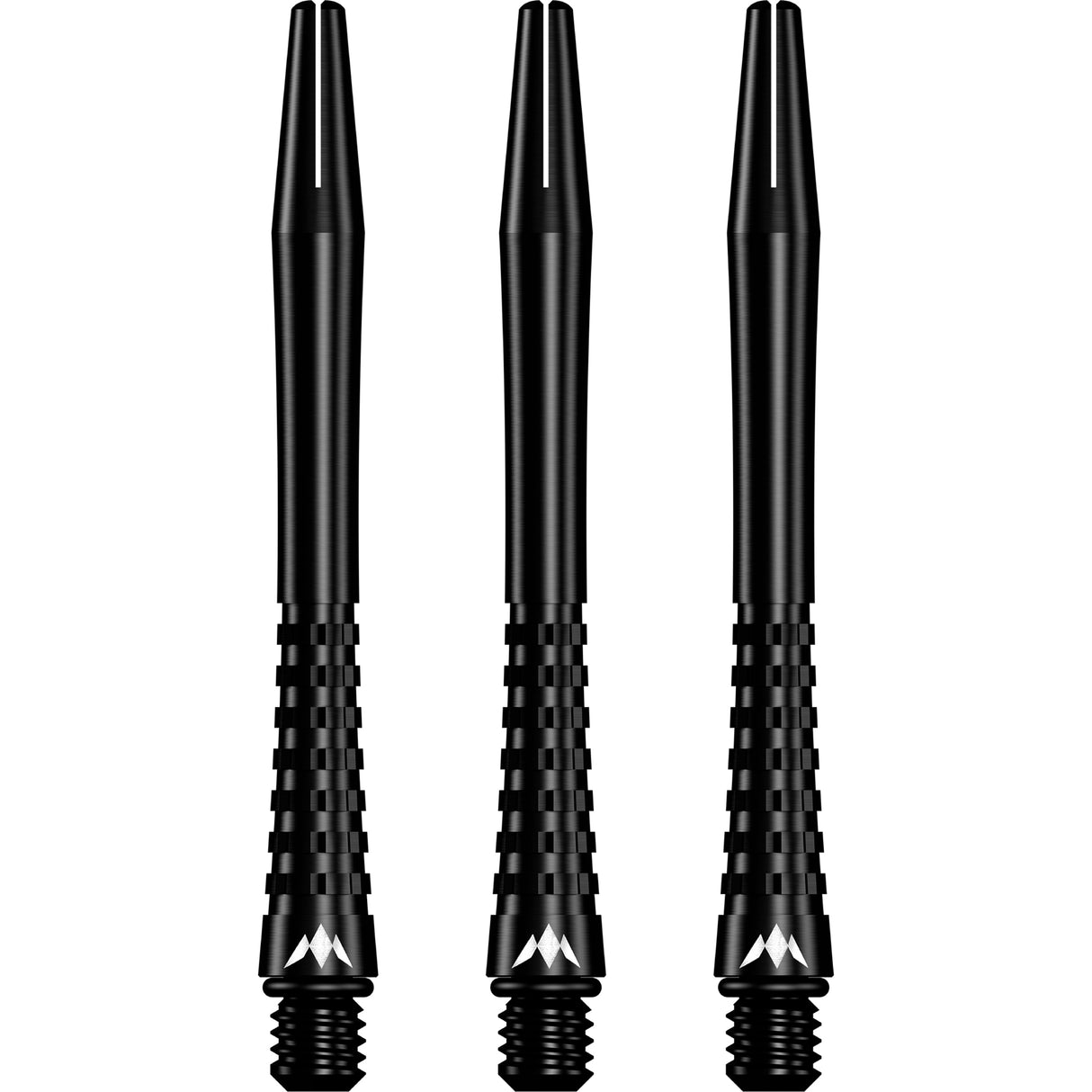 Mission Atom13 Aluminium Shafts - Anodised Metal Stems - Black
